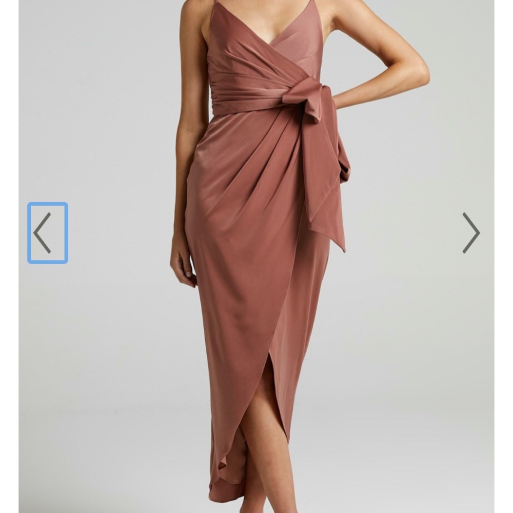 SHOWPO - How Will I Know Dress in Dusty Rose